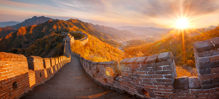 grande muraille de chine paysage