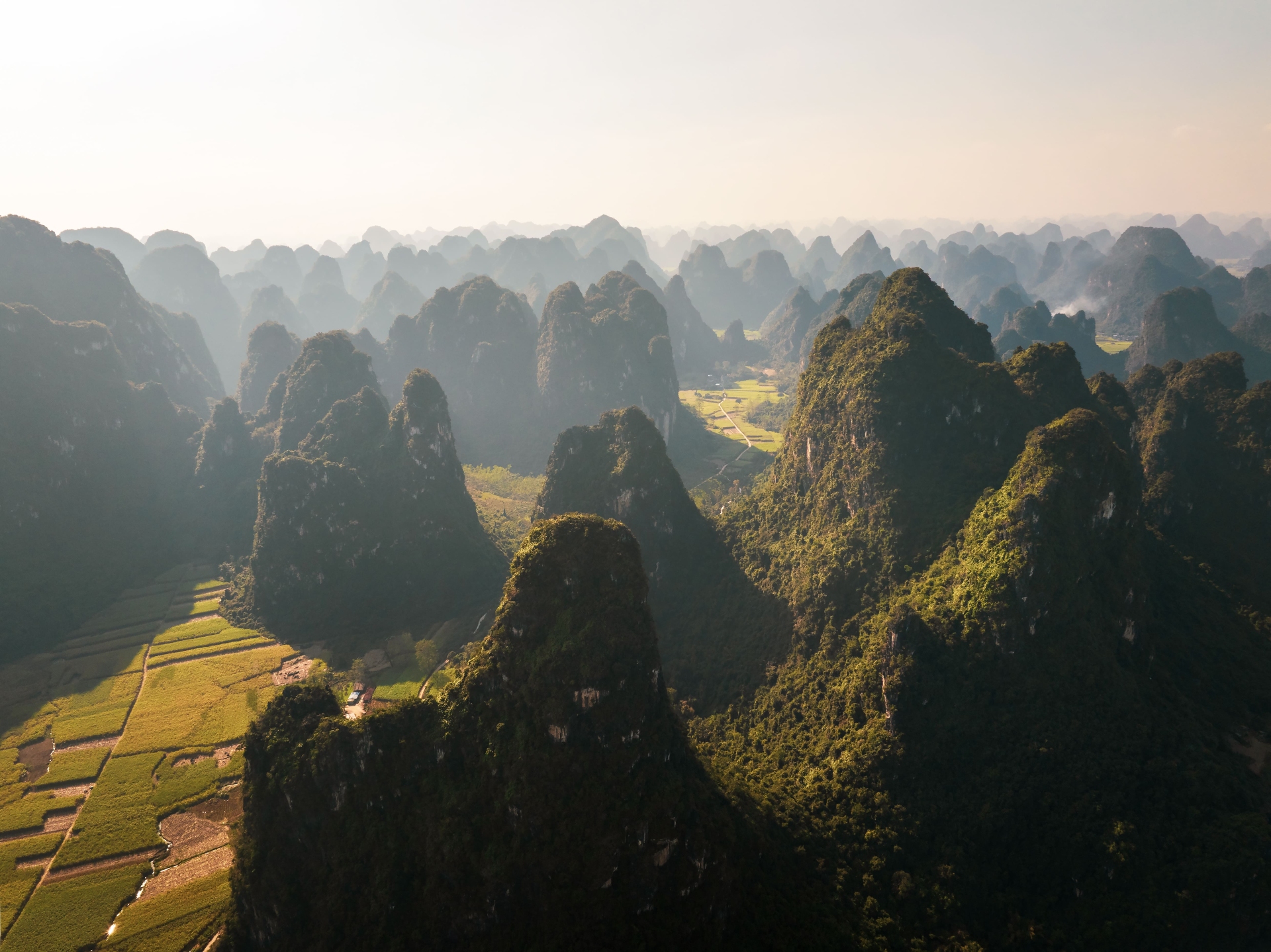 Les pics karstiques du Guangxi