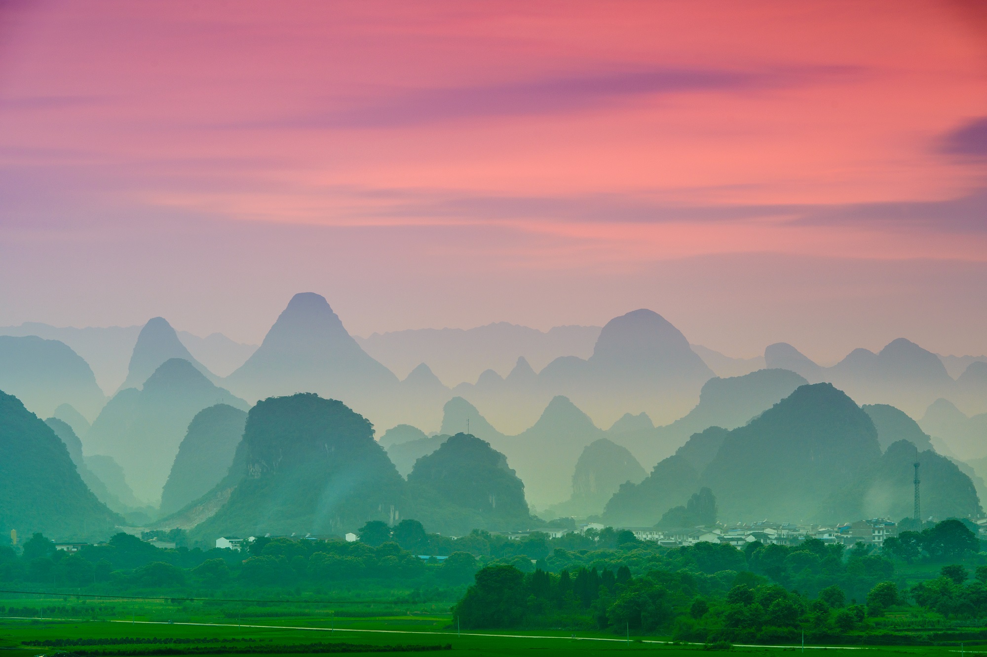 Montagnes karstiques de Guilin