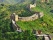 La Grande Muraille de Chine vue du ciel durant l'été