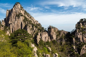 Monts Huangshan en Chine