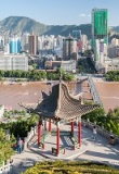 Vue panoramique de Lanzhou