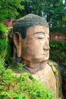 Grand bouddha de Leshan en Chine