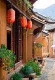 Les rues de la vieille ville de Shaxi dans la province du Yunnan