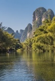 Paysage idyllique de la rivière Li