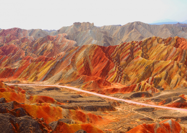 Parc géologique national de Zhangye Danxia