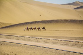 Désert de Dunhuang, Gansu