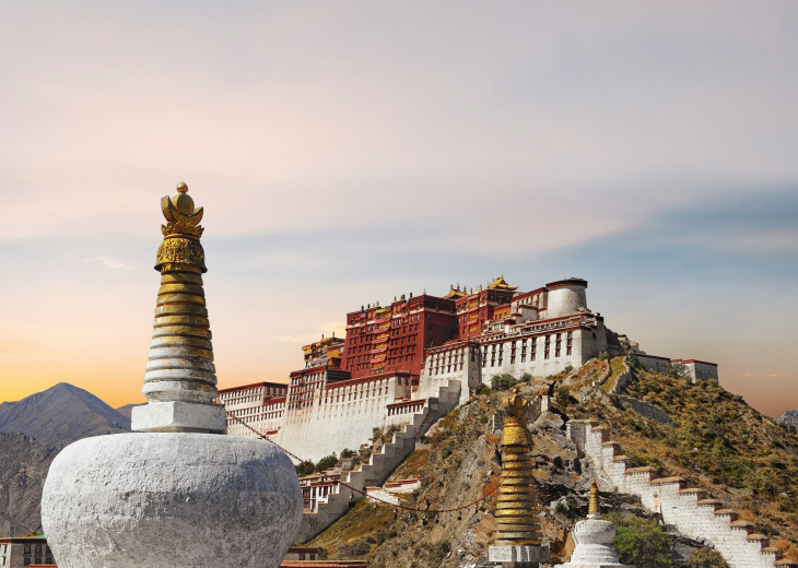 Palais du Potala à Lhassa