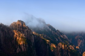 Monts Huangshan, Chine