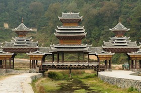 Zhaoxing, Village Dong, Chine