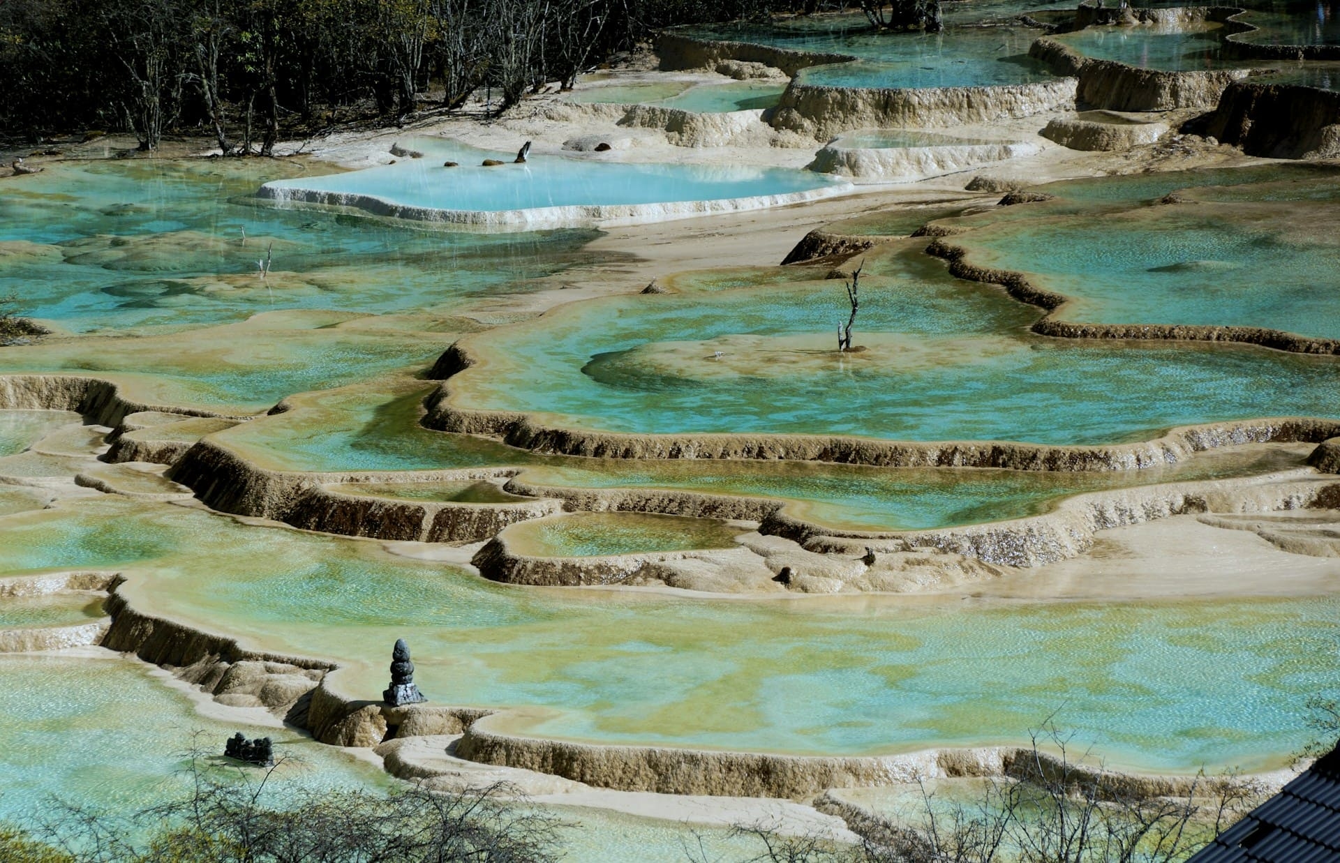 Les vasques de Huanglong